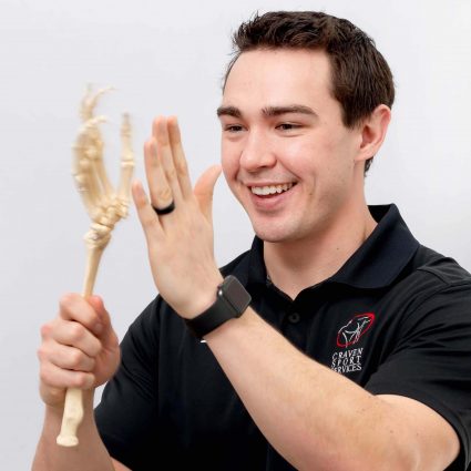 Jared Stevens is a physiotherapist at Craven SPORT services in Saskatoon with a keen interest in supporting those struggling with Osteoarthritis.